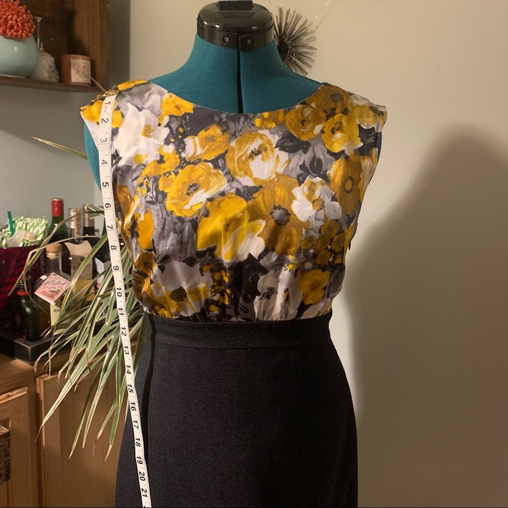 J.Crew floral vintage inspired shift dress